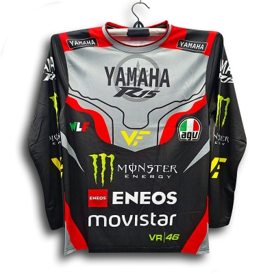 Picture of Yamaha R15 Full Sleeve Bike Jersey For Men - Eneso Jersey - Yamaha Bike Jersey 2026/27