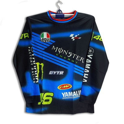 Picture of Monster 46 Full Sleeve Bike Jersey For Men - Bike T Shirt - Monster 46 Bike Jersey