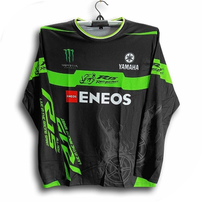 Picture of Yahama R15 Full Sleeve Bike Jersey For Man - Bike T shirt for Men - Yahama  R15 Bike Jersey