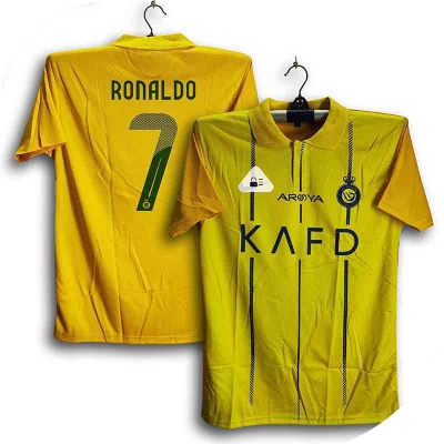 Picture of Al-Nassr Football Jersey For Man - Half Sleeve Collar Polo Jersey - Al Nassr Jersey 2026