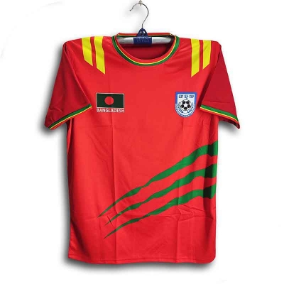 Picture of B-d Short Sleeve Football Jersey for Man - Half Sleeve - Bangladesh Fan Jersey 2026-27
