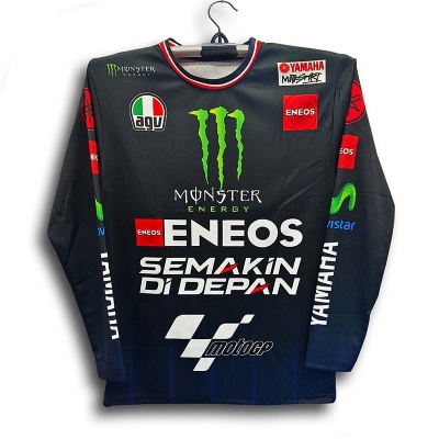Picture of Monster Full Sleeve Bike Jersey For Men - Yamaha Bike Jersey - Monster Bike Jersey 2026/27