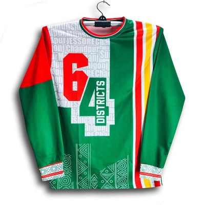 Picture of B-D Full Sleeve Jersey for Man - Bangladesh 64 Districts Jersey - Bangladesh Fan Jersey 2026/27