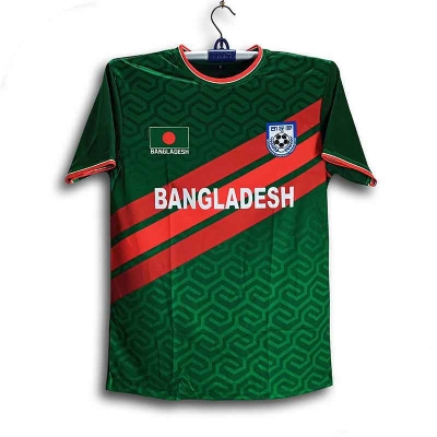 Picture of B-d Short Sleeve Football Jersey for Man - Half Sleeve - Bangladesh Fan Jersey 2026-27