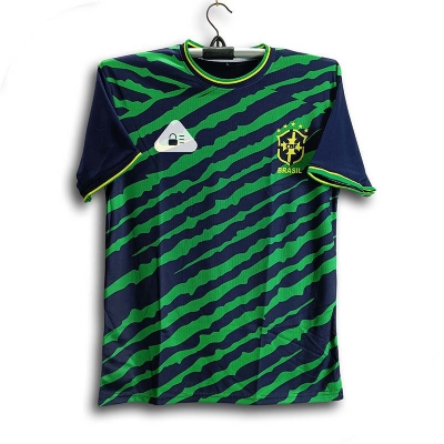 Picture of Brazil Short Sleeve Football Training Jersey For Man - Half Sleeve - Brazil Training Jersey 2026