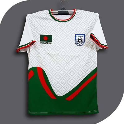 Picture of B-d Short Sleeve Football Jersey for Man - Half Sleeve - Bangladesh Fan Jersey