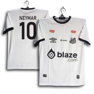 Picture of Santus Short Sleeve Football Jersey For Man - Neymar Jr 10 Half Sleeve club Jersey - Santos 10 Jersey 2026-27