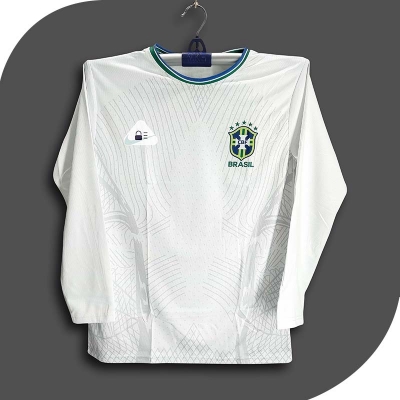Picture of Brazil Full Sleeve World Cup Football Jersey For Man - Long Sleeve Jersey - Brazil Jersey 2026