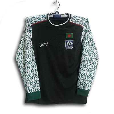 Picture of Bangladesh Fan Full Sleeve Thai Premium Football Jersey For Men - b-d Long Sleeve Home Jersey - Bangladesh Fan Jersey 2026