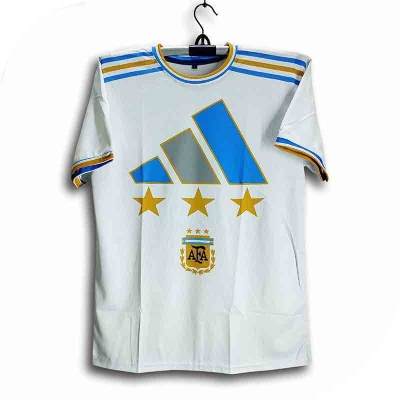 Picture of Argentina Short Sleeve Football Jersey For Men - Half Sleeve T Shirt - Argentina Football Jersey