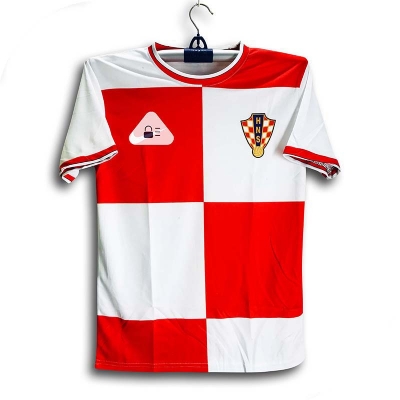 Picture of Croatian Short Sleeve Football Jersey For Men - Half Sleeve T Shirt - Croatian Jersey 2026-27