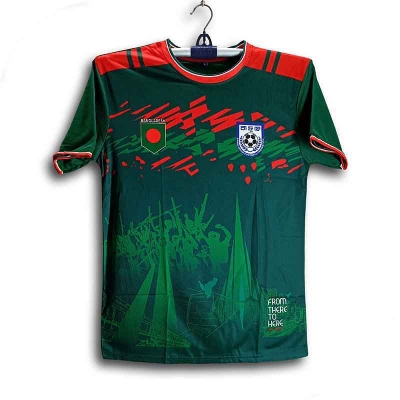 Picture of B-d Short Sleeve Football Jersey for Man - Half Sleeve - Bangladesh Fan Jersey 2026-27