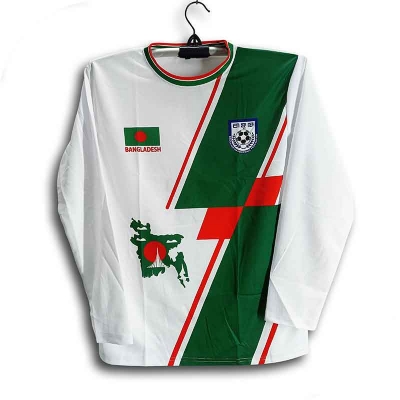 Picture of B-d Full sleeve Football Jersey for Man - Long Sleeve - Bangladesh Fan Jersey 2026-27