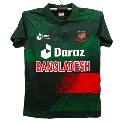Picture of Bangladesh Cricket Short sleeve Collar Jersey - Bangladesh Cricket Jersey