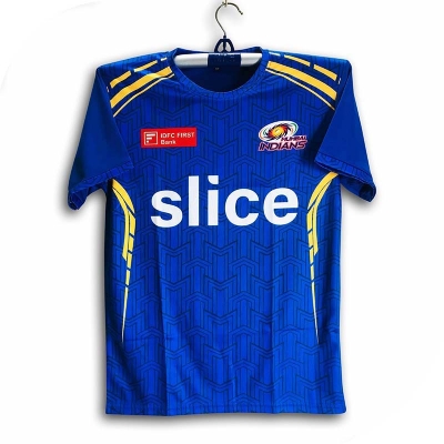 Picture of Mumbai Indians Short Sleeve IPL Cricket Jersey For Men - MI IPL Jersey - Mumbai Cricket Jersey 2026