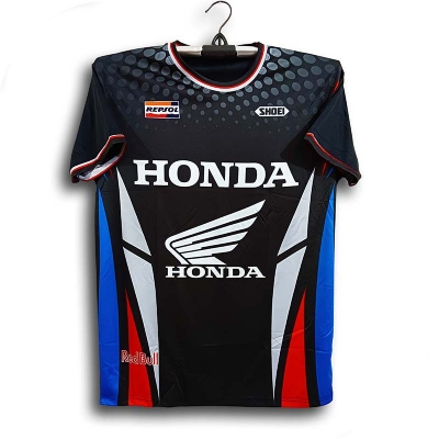 Picture of Honda Short Sleeve Bike Jersey For Men - Honda Jersey - Honda Bike Jersey
