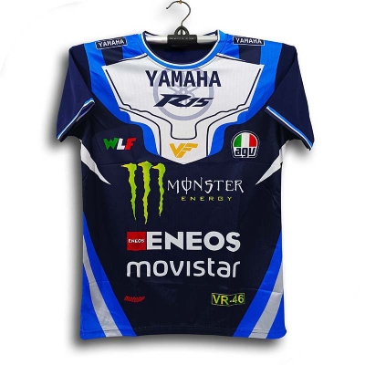 Picture of YAMAHA R15 Short Sleeve Bike Jersey For Men - Monster Jersey - Yamaha Bike Jersey