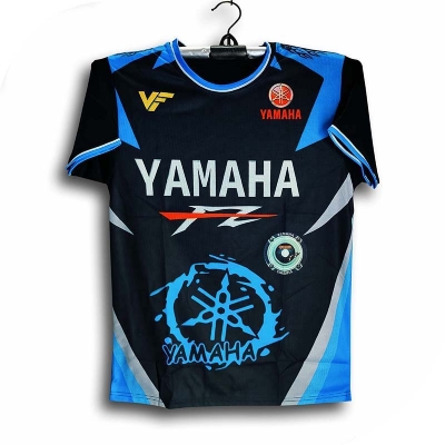 Picture of YAMAHA R15 Short Sleeve Bike Jersey For Men - YAMAHA Jersey - YAMAHA Bike Jersey
