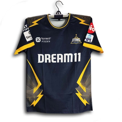 Picture of Gujarat Titans Thai Premium IPL Jersey For Men - GT IPL Jersey - Gujrat Cricket Jersey 2025-26