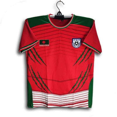 Picture of B-d Short Sleeve Football Jersey for Man - Half Sleeve - Bangladesh Fan Jersey 2026-27