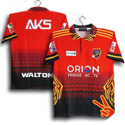 Picture of Comilla Victorians Short Sleeve Polo Jersey For Man - BPL Polo Jersey - Comilla BPL Jersey 2026