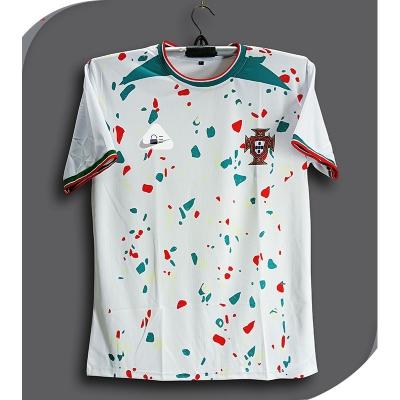 Picture of Portugal Short sleeve Football Jersey - Portugal Away Jersey