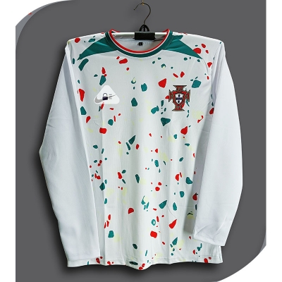 Picture of Portugal Full sleeve Football Jersey - Portugal Away Jersey