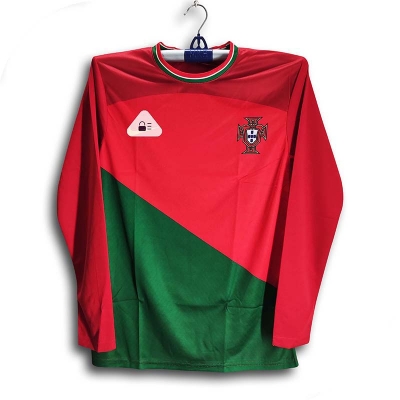 Picture of Portugal Full Sleeve Football Jersey For Men - Long Sleeve t shirt - Portugal Jersey 2026