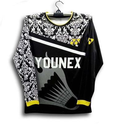 Picture of YOUNEX Full Sleeve Badminton Jersey For Men - winter jersey for men - Younex Jersey 2025-2026