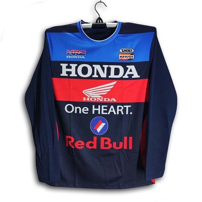 Picture of Honda Full Sleeve Bike Jersey For Men - Honda One Heart Bike Jersey - Honda Bike Jersey 2026-27