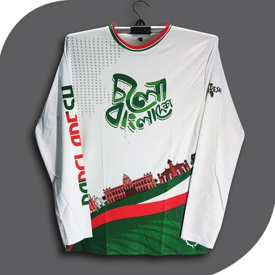 Picture of Cholo Bangladesh Full sleeve Jersey For Man - Bangladesh t shirt - Bangladesh Jersey