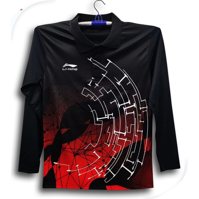 Picture of Li-Ning Full sleeve Collar Jersey For Man - T Shirt For Man - Jersey