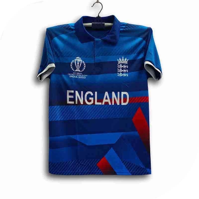 Picture of England World Cup Jersey - Half Sleeve Collar Polo Cricket Jersey - England Cricket Jersey 2026