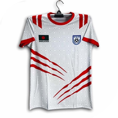 Picture of B-d Short Sleeve Thai Premium Football Jersey for Man - Half Sleeve - Bangladesh Fan Jersey
