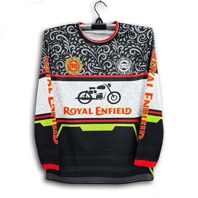 Picture of Royal Enfield Full Sleeve Premium Bike Jersey for Man - Long Sleeve - Royal Enfield Bike Jersey