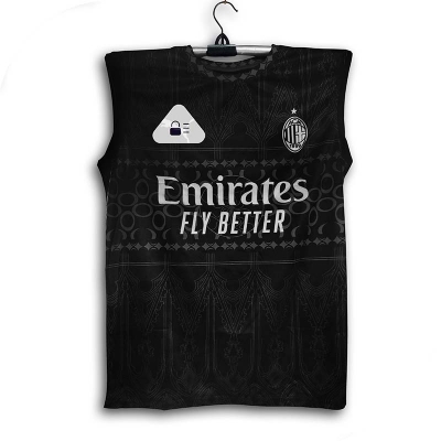 Picture of AC Milan Maggie sleeve Football Jersey for men - Megi t shirt - AC Milan Jersey 2026