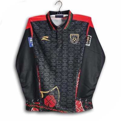 Picture of b-d full sleeve collar Premium Football Jersey For Man - Long Sleeve Collar Polo - Bangladesh Fan Jersey 2026-27