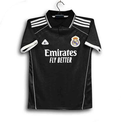 Picture of Real Madrid Thai Premium Football Jersey For Men - Half Sleeve Collar Polo T shirt - Real Madrid Jersey 2026