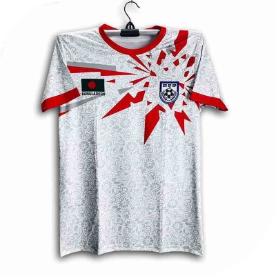 Picture of B-d Short Sleeve Thai Premium Football Jersey for Man - Half Sleeve - Bangladesh Fan Jersey