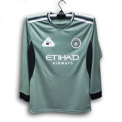 Picture of Manchester City Full Sleeve Thai Premium Football Jersey For Man - Long Sleeve club jersey - Manchester City Jersey 2026