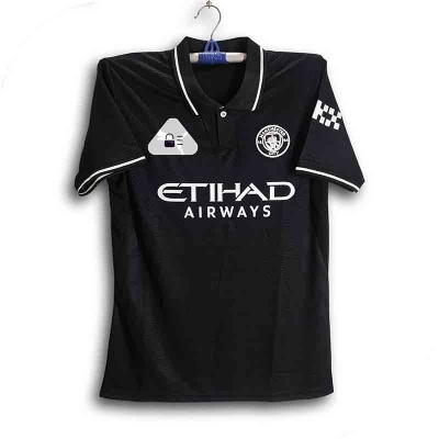 Picture of Manchester City Thai Premium Football Jersey For Man - Half Sleeve Collar Polo t shirt - Manchester City Jersey 2026