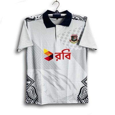 Picture of Bangladesh Cricket Training Jersey For Men - Half Sleeve Collar Polo Training Jersey - Bangladesh Cricket Jersey 2026