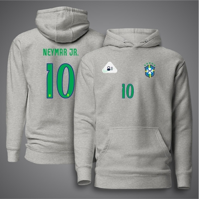 Picture of Brazil Hudi For Man - Neymar JR 10 Premium Hoodies For Man - Brazil Hoodie