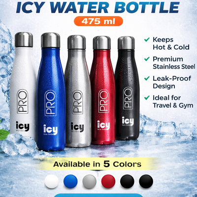 Picture of RFL SS Cola Icy Water Bottle 475ml – Stainless Steel Insulated Leak-Proof Travel Bottle for Hot & Cold Drinks