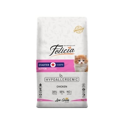 Picture of Felicia Starter Care Kitten Dry Cat Food Chicken 2kg Pack (1-12Months)