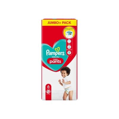 Picture of Pampers Baby Size 6 pant 14-19kg 52 pcs (UK)