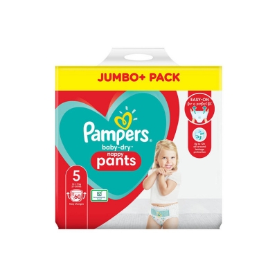 Picture of Pampers Baby Size 5 Pant 12-17kg 60 pcs (UK)