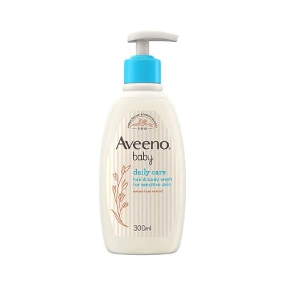 Picture of Aveeno Daily Care Baby Hair & Body Wash for Baby Skin 300ml, UK