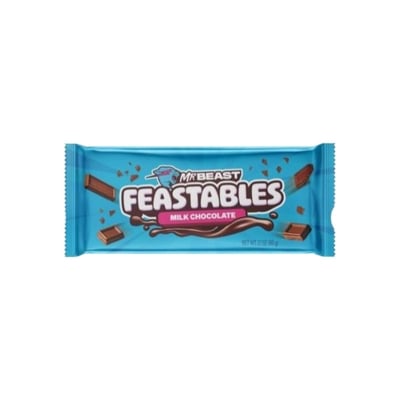 Picture of Feastables Mr Beast Milk Chocolate Bar 60g, Made in USA