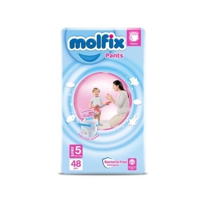 Picture of Molfix 3 Pants 6-11 kg Baby Diaper 58 Pcs Pack, Made in Turkey